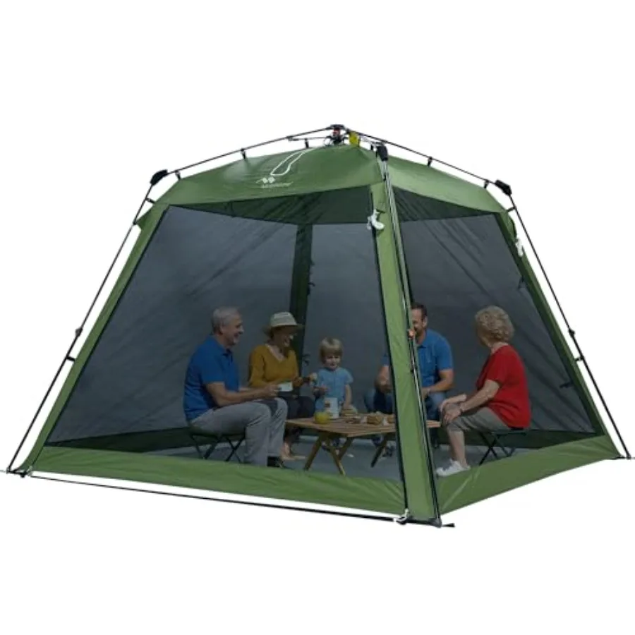 

Мгновенно устанавливаемый переносной шатер-беседка Pop Up 8.2'x8.2'x75'' с москитной сеткой и защитой от солнца UPF, без инструментов, установка за 60 секунд