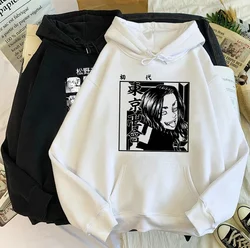 Japanese Anime Tokyo Revengers Hoodies Men Kawaii Cartoon Sano Manjiro Graphic Streetwear Harajuku Hip Hop Male Sweatshirts