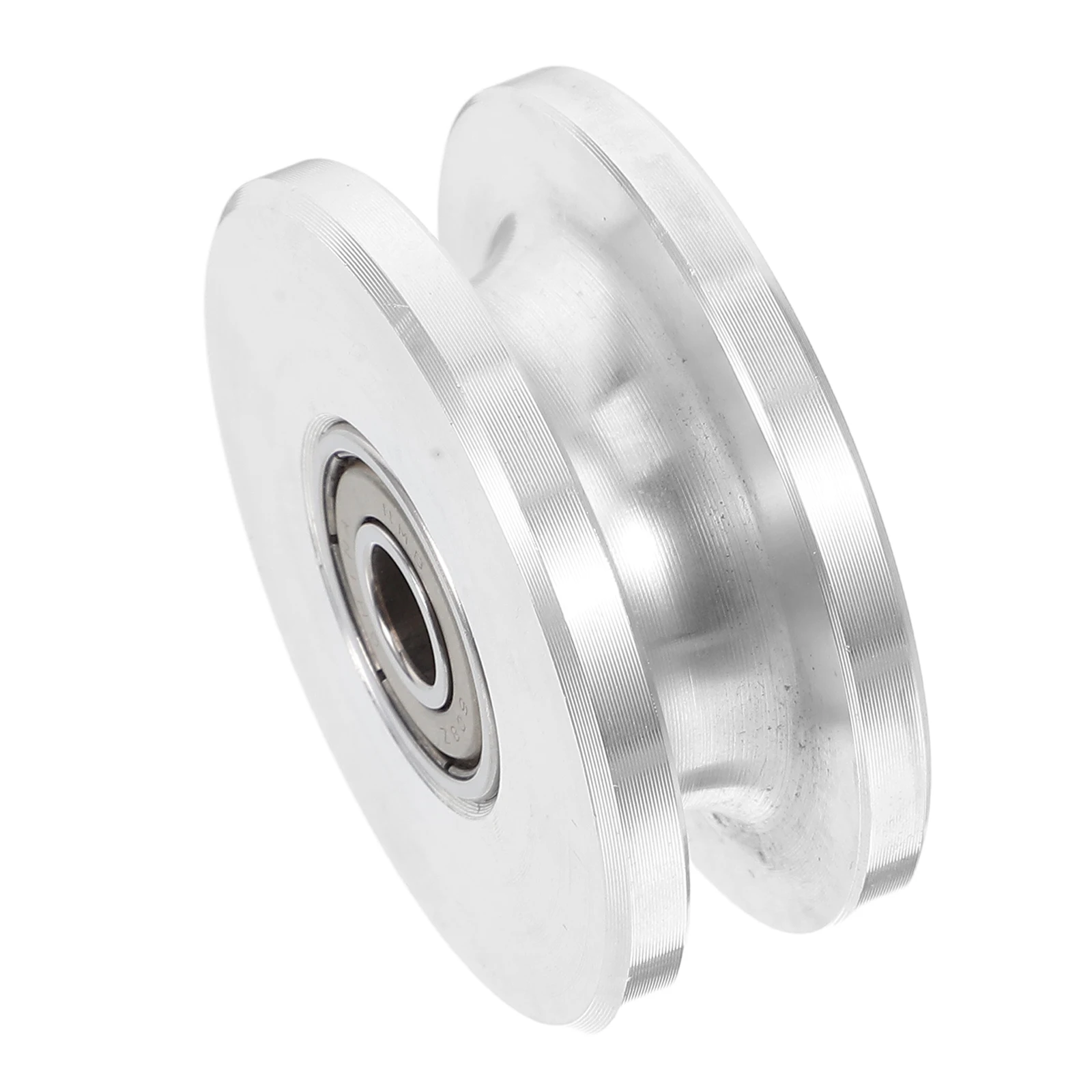 

Aluminum Alloy U Groove Double Bearings Silent Pulley Wheel Cable System Gym Fitness Accessories Exercise Roller Wheels Weight