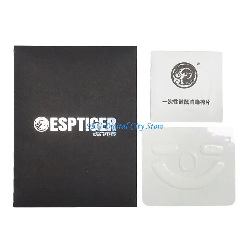 

U75B PTFE Mouse Skates Mouse Feet Sticker for Snow V2 Improved Movement Enhances Gaming Precisions