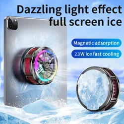 X100 Tablet Cooler Semiconductor Rapid Cooling 23W Fan Mobile Cooler Mobile Radiator Peltier Cooler