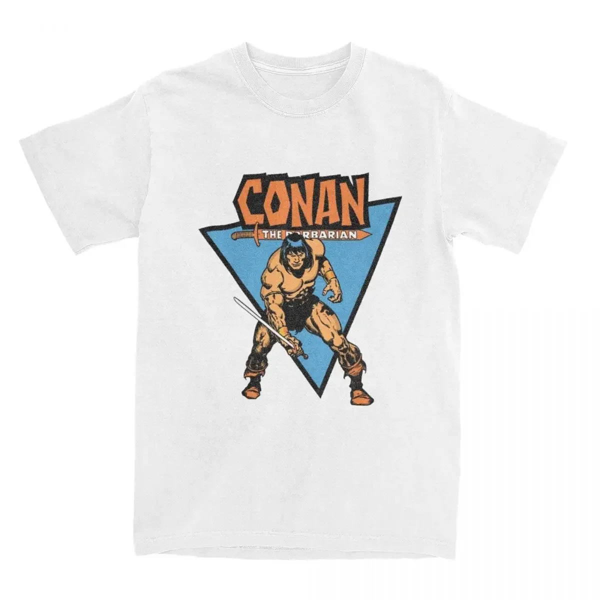 Conan The Barbarian T Shirt Accessories Men Women's Cotton Vintage Tees Short Sleeve Clothes New Arrival