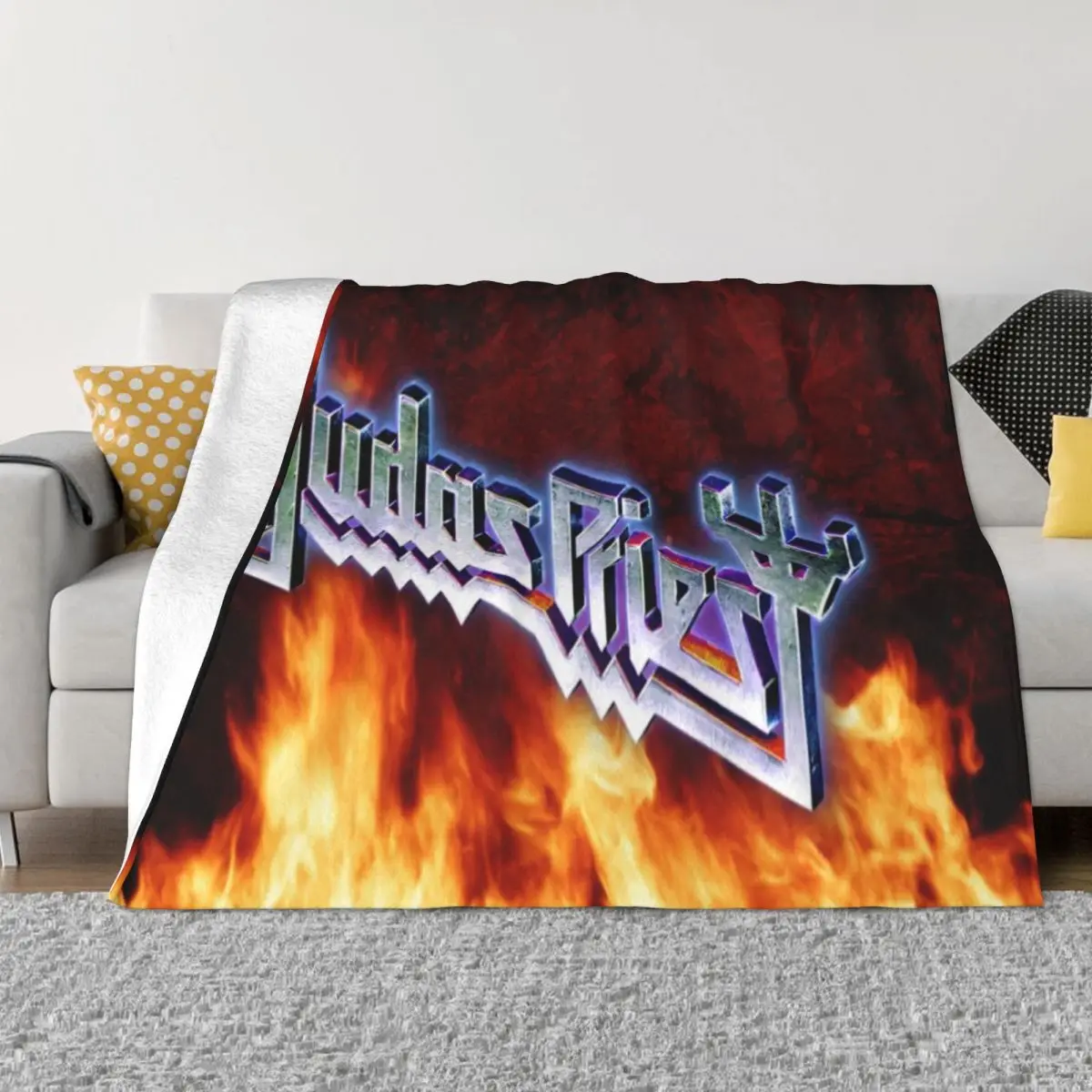 

Judas Priest Firepower 556 Blanket Throw Blanket Blankets And Throws Throw Blanket