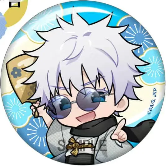 أنيمي Jujutsu Kaisen البضائع Gojo Satoru Geto Suguru Fushiguro Toji Nanami Kento Ieiri Shoko شارة دبوس جمع الرسمية