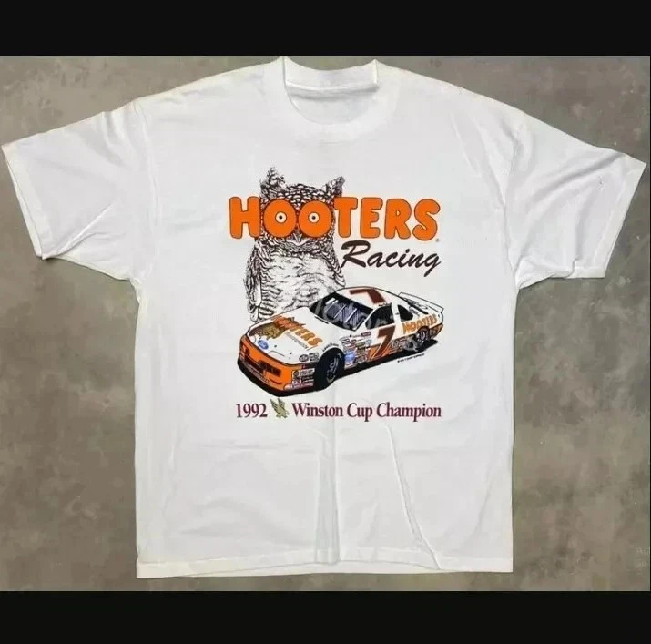 Camiseta retro de carreras de NASCAR Allen Kurvyki de 1992, camiseta estampada para fanáticos de uso diario al aire libre para hombres y mujeres