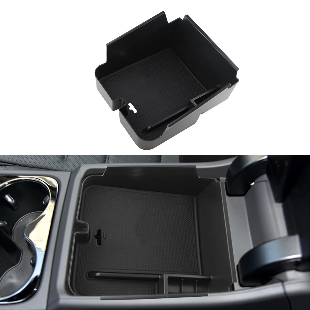 

Автомобильный подлокотник для хранения для Volkswagen VW Touareg 2011-2017 держатель центральной консоли контейнер-органайзер аксессуары