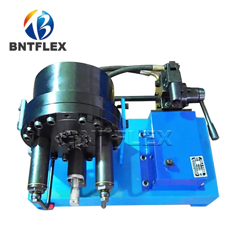 Only 52kg M160 Type Hand Pump Hydraulic Hose Crimping 3/16" To 1" 3 Wires Silicone Hose Water Hose Pipe Machine