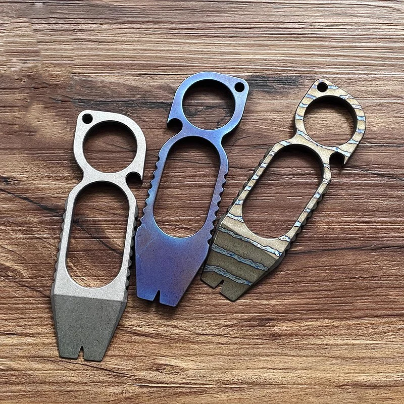 Titanium Alloy EDC Tools Multi-purpose Tool Crowbar Screwdriver Bottle Opener