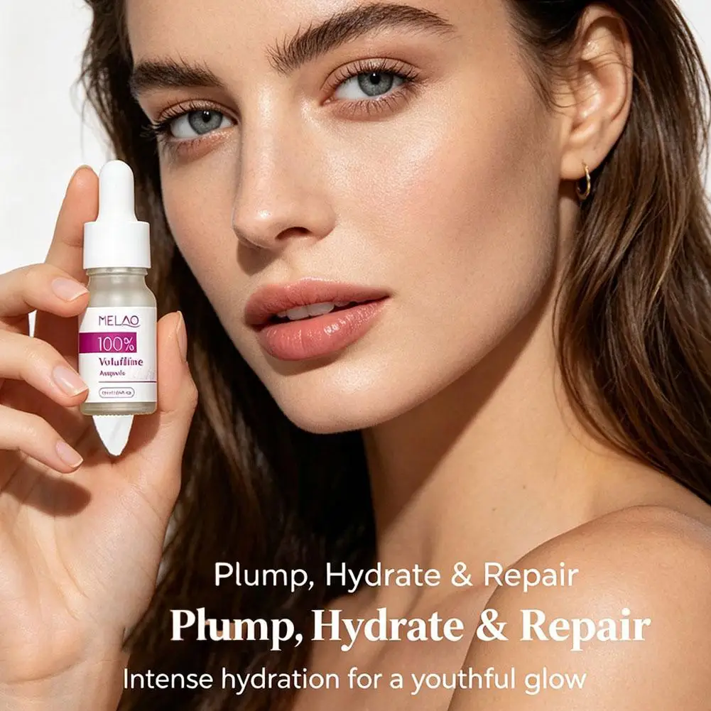 100% Pure Volufiline Plumping Ampoule Serum, Skin Care Essential for Facial Volume & Even Skin Tone, Fast-Absorbing Hydrating