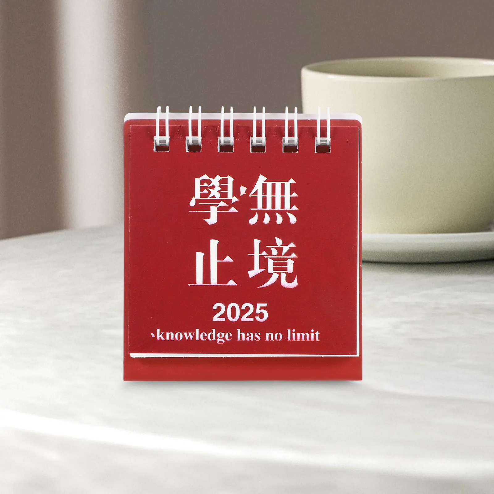 

Inspirational Words Desktop 2025 Mini Small Desk Calendar For Office Teacher Tabletop Flip Calendar Cute Yearly Planner Decor