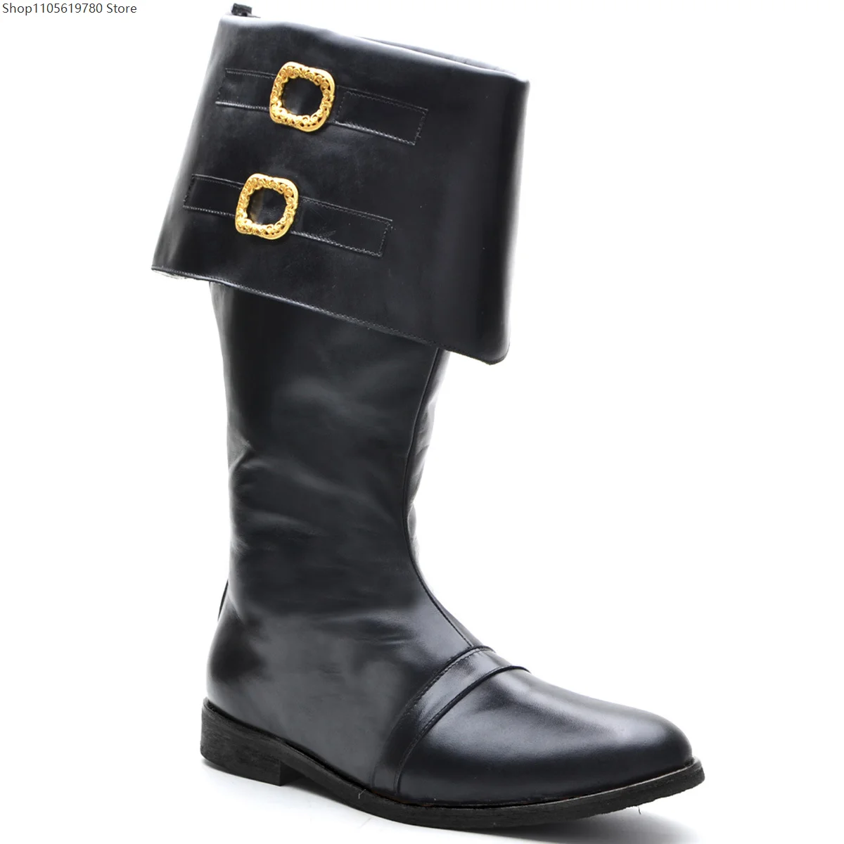 メンズ中世コスプレ用靴、無地のオーバーニーナイトブーツ、冬用 - Knee Guard Hard のレビューと価格