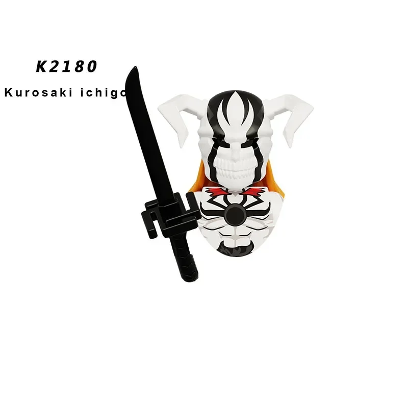 كتلة بناء kdl824 ، zangetsu ، uzaki kenpachi ، kurotsuchi ، mayuri ، uiquiorra ، لعبة عيد ميلاد للأولاد