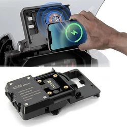 R1250GS Adventure Phone Holder For BMW R1200GS Adv GS1200 gs1250 LC F700GS F800GS Supporter Navigation USB Charger Stand Bracket