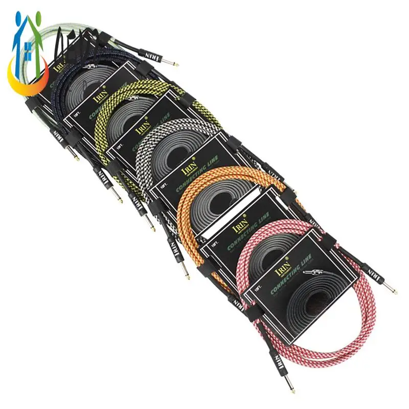 

AED2-IRIN Гитарный кабель Аксессуары для струнных инструментов Бесшумный аудиопровод Кабель шумоподавления (10 м)