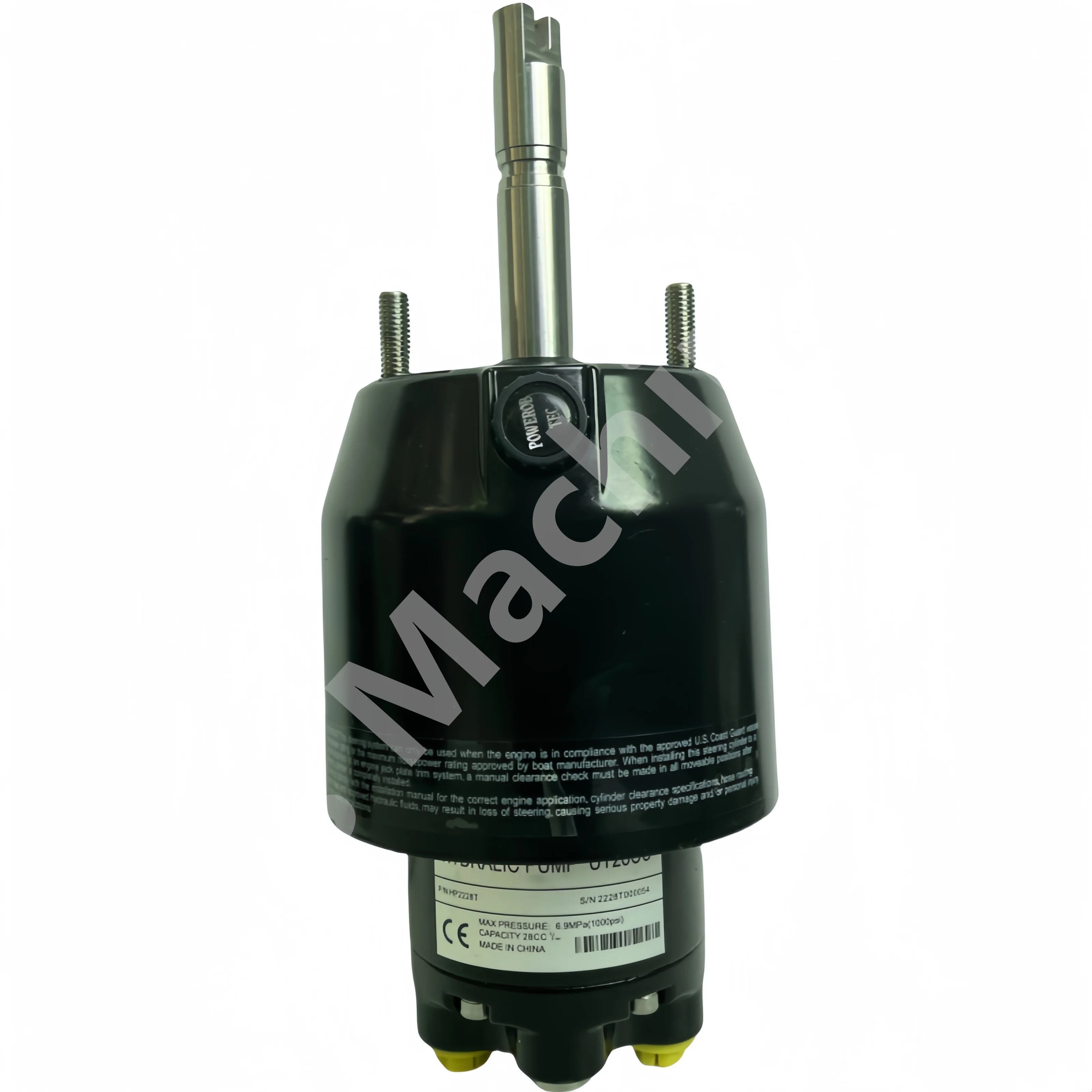 PUP20F Hydraulic Pumps Suitable For Front Mount Helms Marine Steering Gear System Yacht For Boats Steering Box Outboard-Shaft