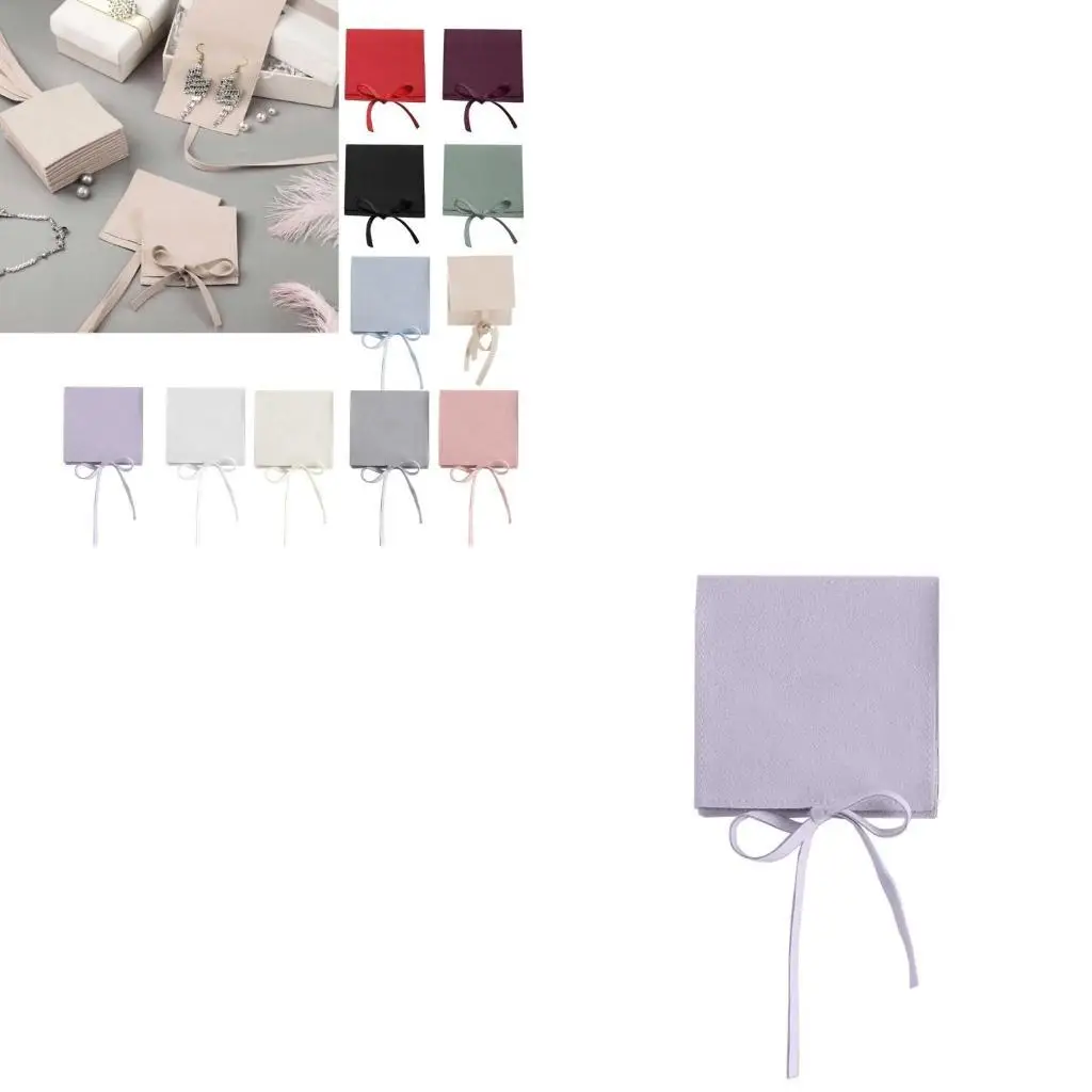 

9HJK Jewelry упаковка сумки для хранения для колец серьги ожерелье подвеска