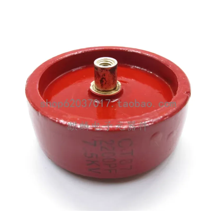 CT87-3 7.5KV2200P 2200PF 7.5KV Drum shaped High Voltage Low Frequency Ceramic Capacitor