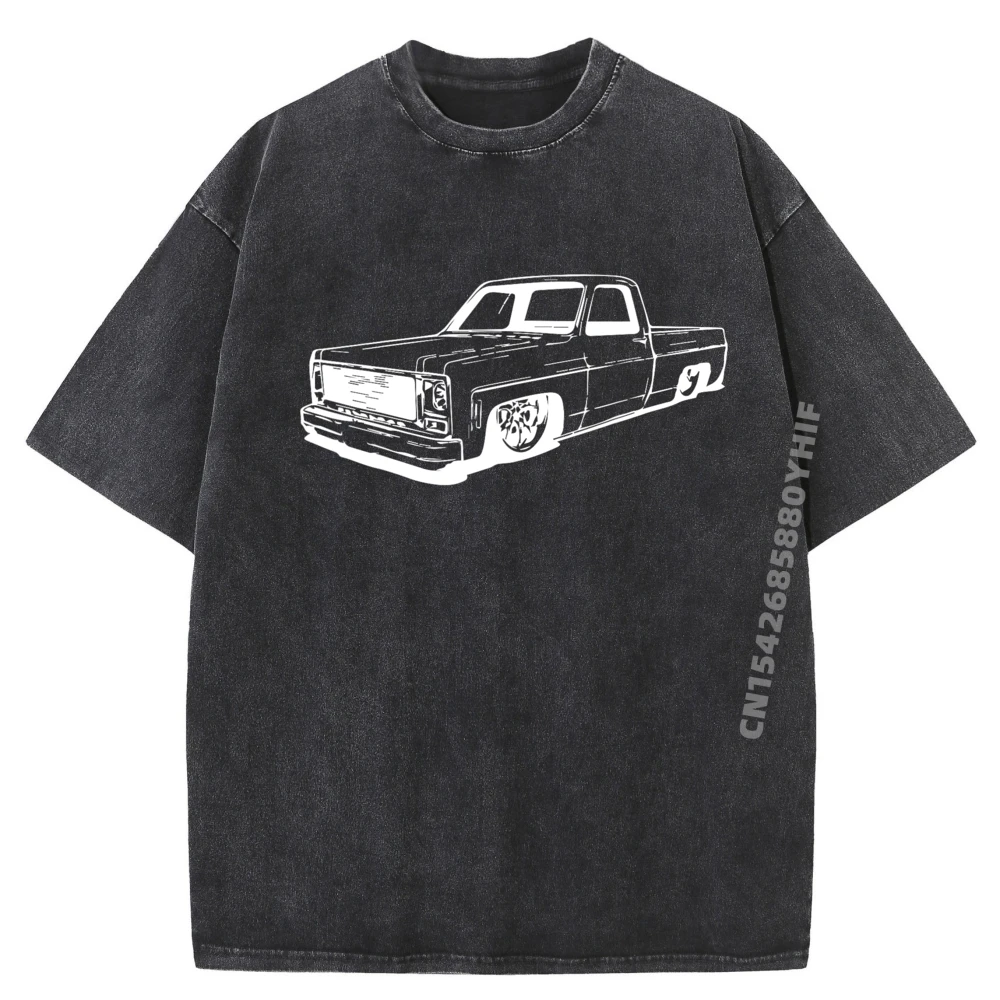 

Vintage 73-87 Mini C10 Truck Loose Printed Tops & Tees Classic Luxury Designer Man Breathable Washed T Shirt