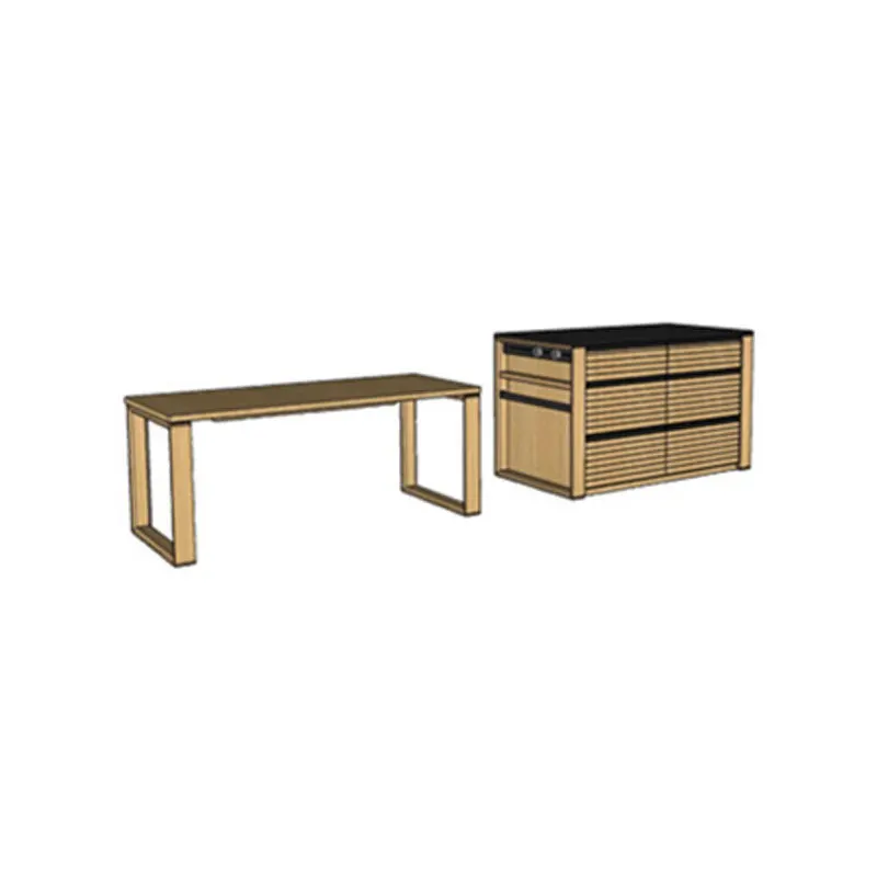 Cherry Wood Island Counter Black Walnut Bar Japanese Integrated Sideboard Kitchen Storage Cabinet y