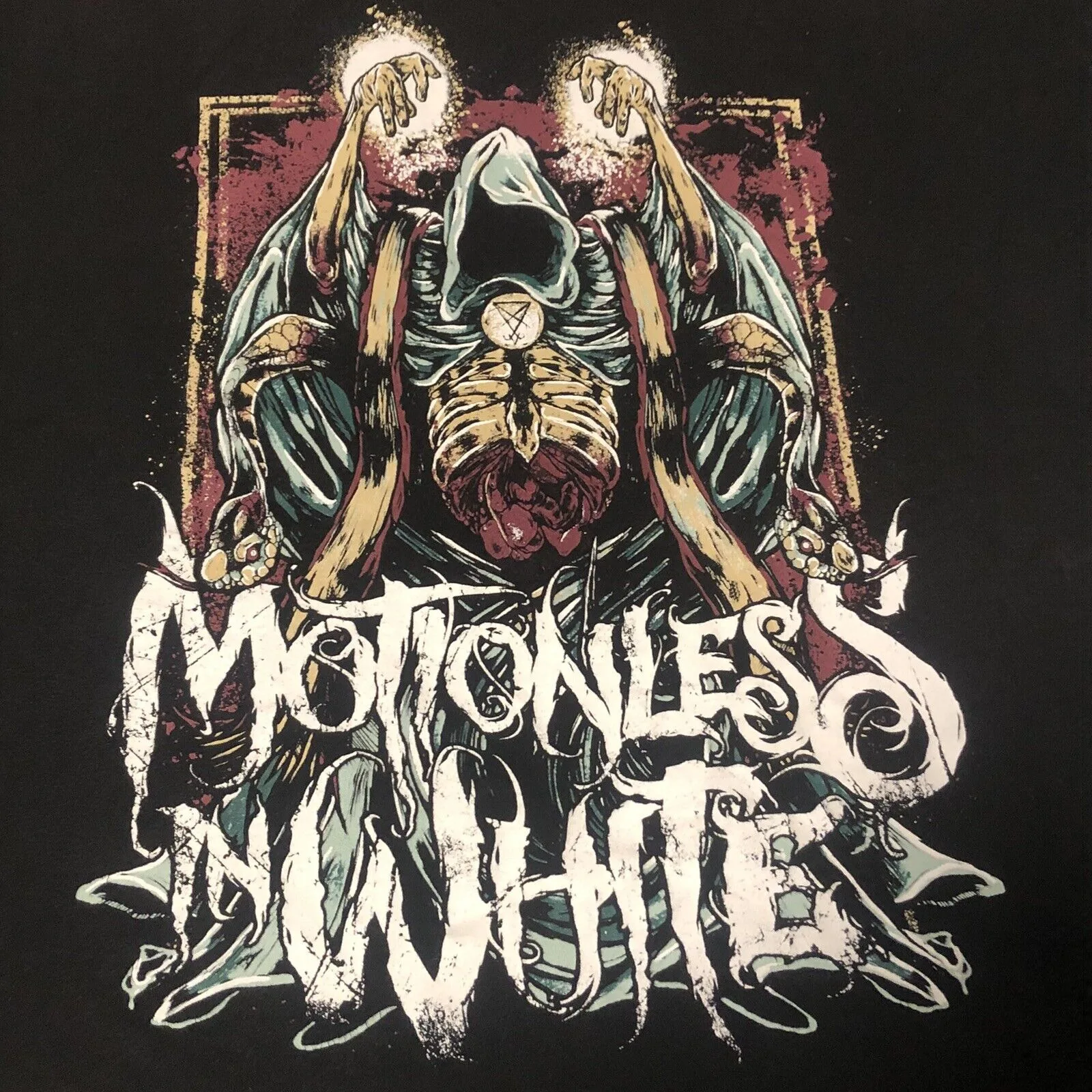 

Rare Motionless in white band member Unisex S-234XL Black Men shirt E239