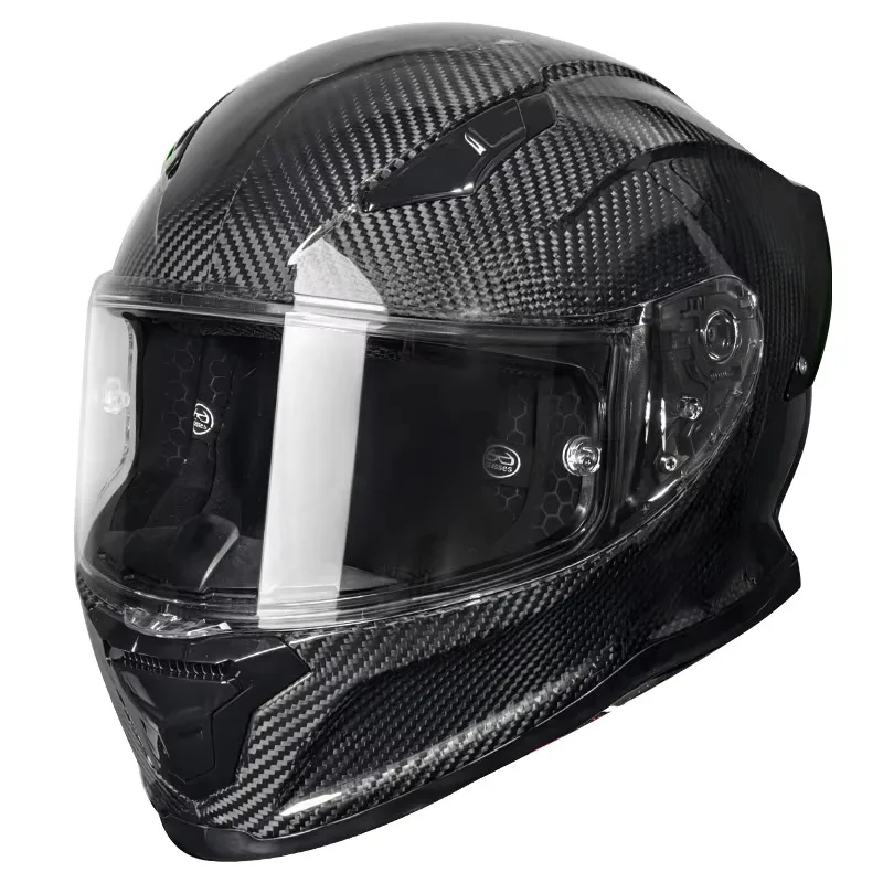 Airo DOT Lightweight Carbon Fiber Motorcycle Helmet Casco Moto Street Bike Safety Helmet Motorcycle Full Face Helmet