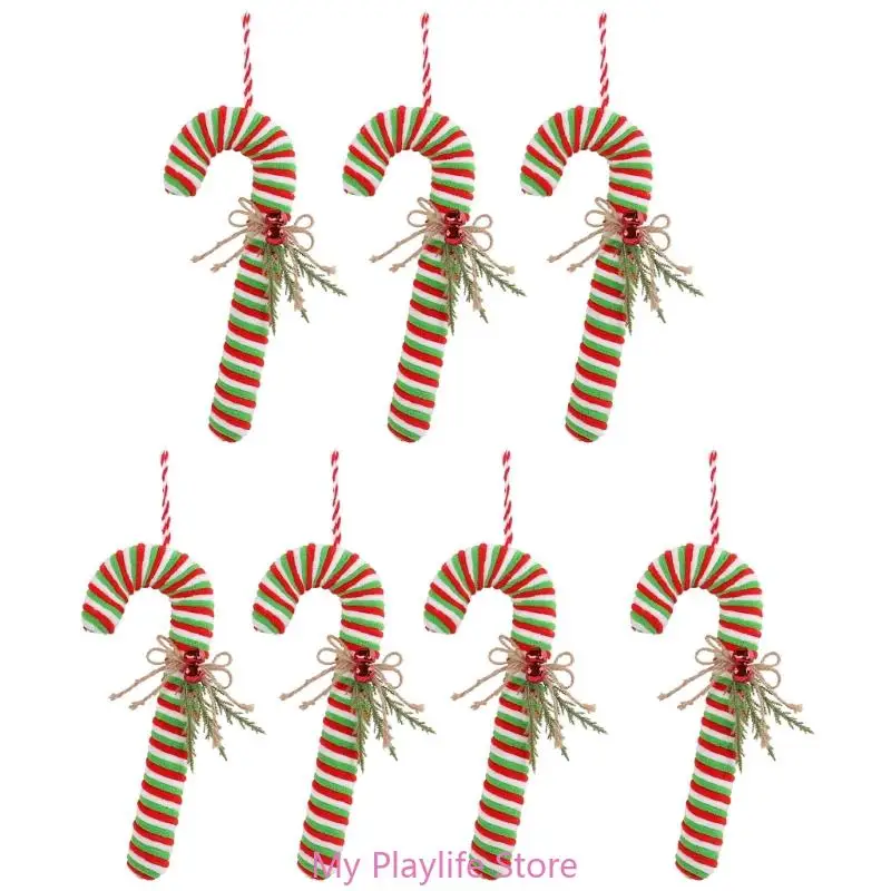 Candy Cane Ornament for Family Holiday Enhancement Christmas Tree Hanging Charm