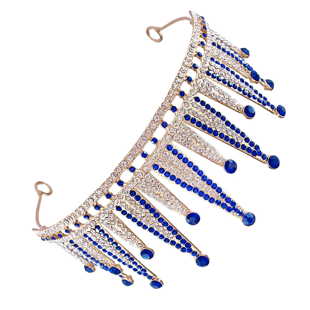 

Rhinestone Tiara Headband Women Wedding Bridal Birthday Pageant Crown Headpiece For Women Formal Occasion Hair Accessories