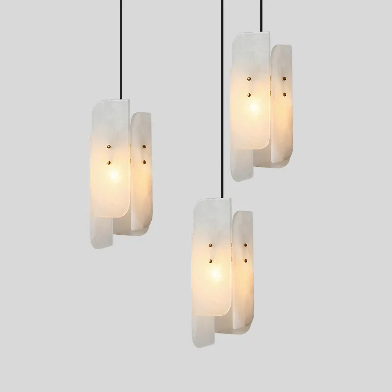 

New Chinese Creative Designer Exhibition Hall Villa Hotel Restaurant Bedroom Cloud Stone Small Pendant Light