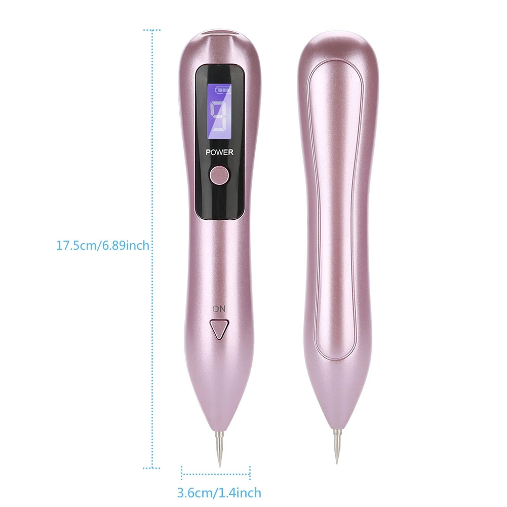 Draagbare LCD Dot Mol Sproet Spot Tattoo Verwijdering Pen Schoonheid Huid Machine Mol Verwijdering Pen