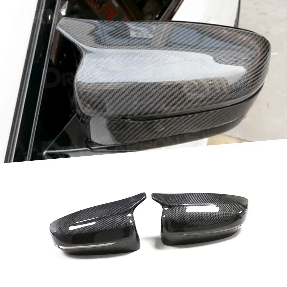 

Dry Carbon Mirror Cover for BMW 5 8 Series F90 M5 F91 F92 M8 2018 UP Add on style Replacement Rearview Side Mirror Cover