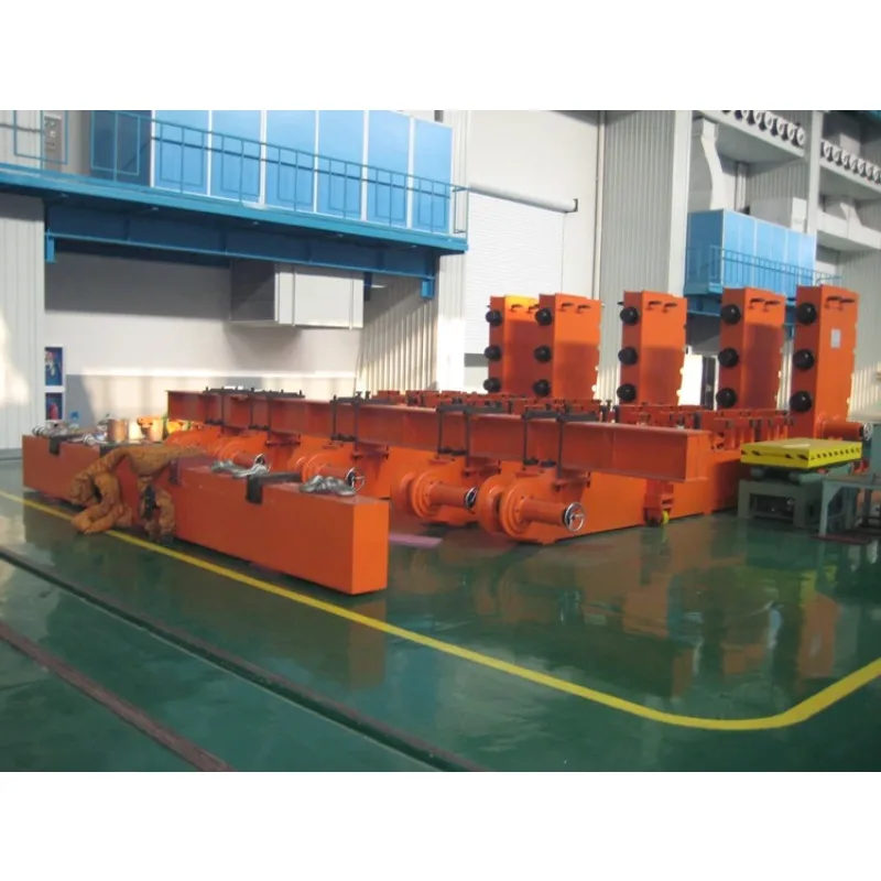 Montagetisch mit schwerem Kran-Rektionstransformatorkern