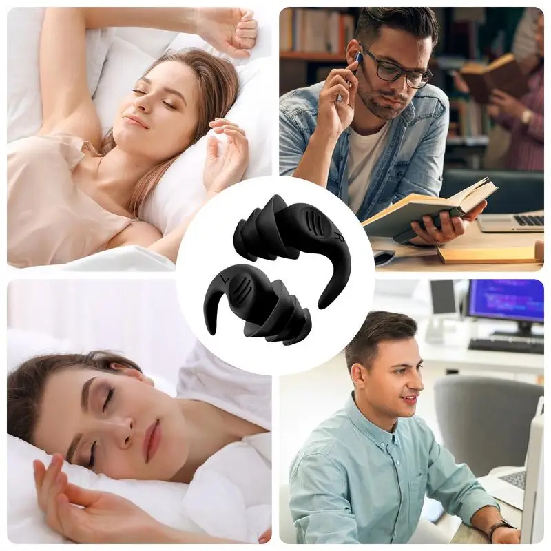 Sleep Earplugs For Snoring Ear Plugs Noise Blocking Sleep Must Have Reduce Noice Ear Plugs For Women Men For Plane Train Car