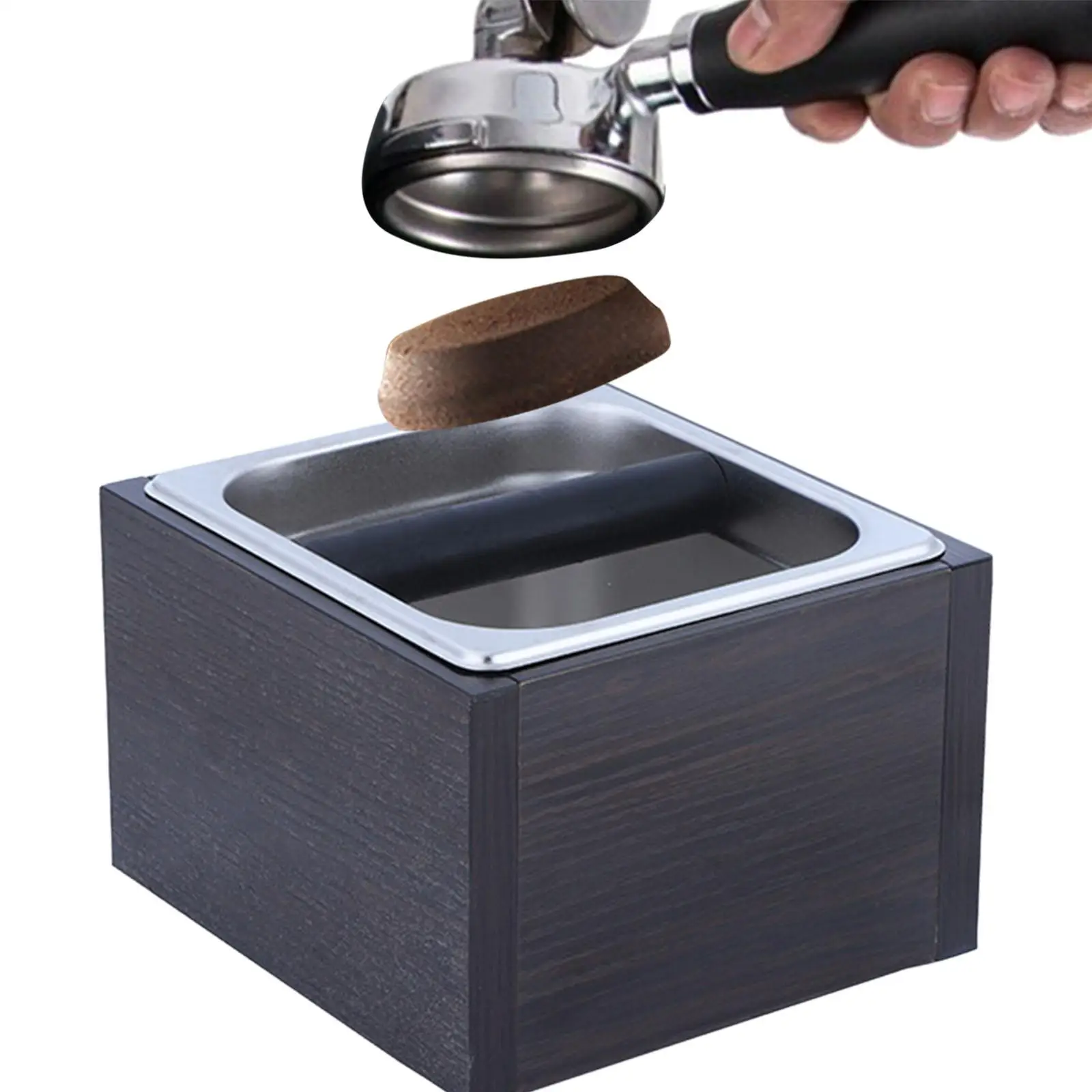 頑丈なゴム製のエスプレッソボックス,コーヒーマシン用のコンテナ