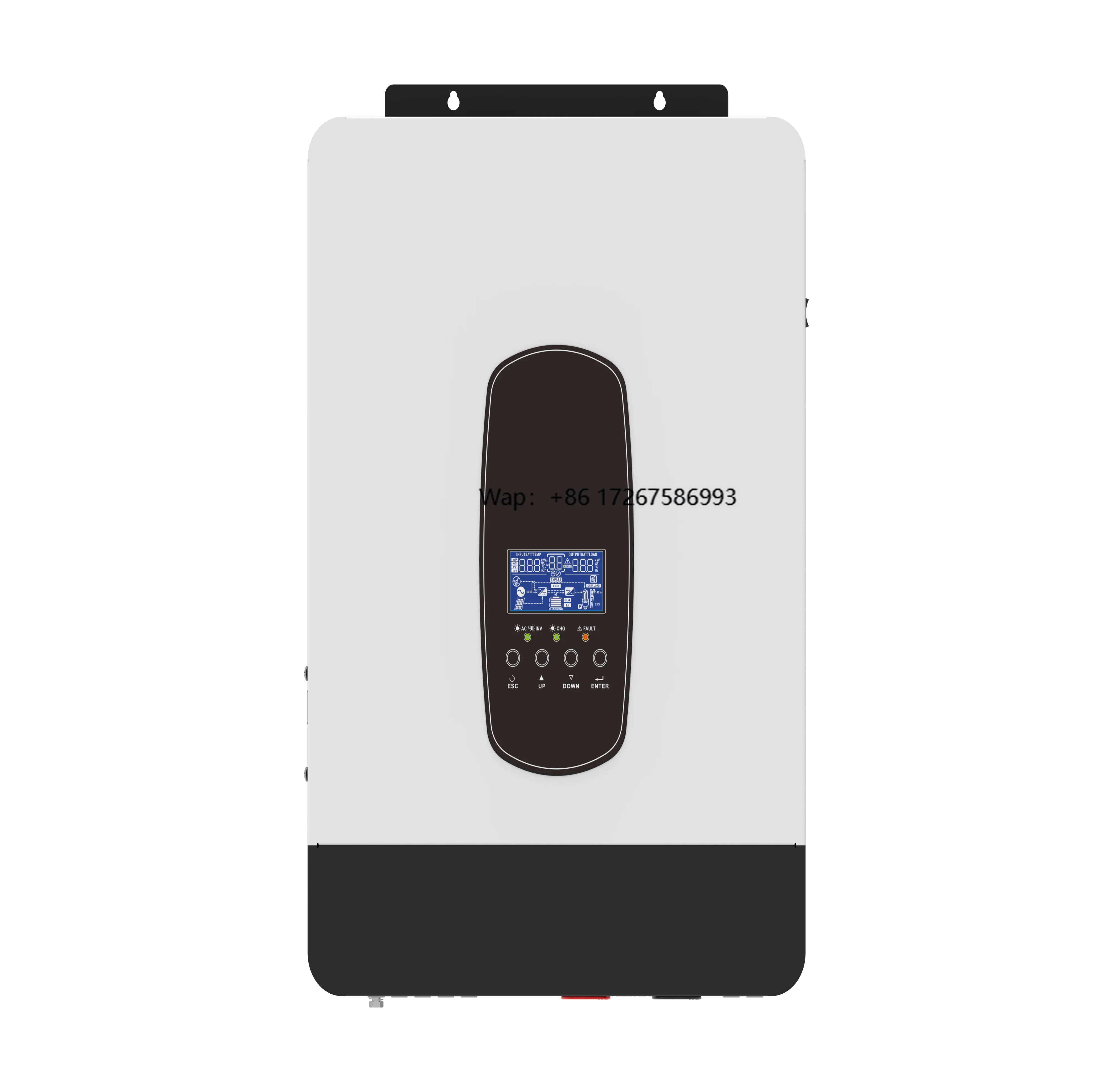 

Grid pure sine wave solar inverter built-in 60A charger photovoltaic input voltage 55-450vdc 4200W single lead-acid battery