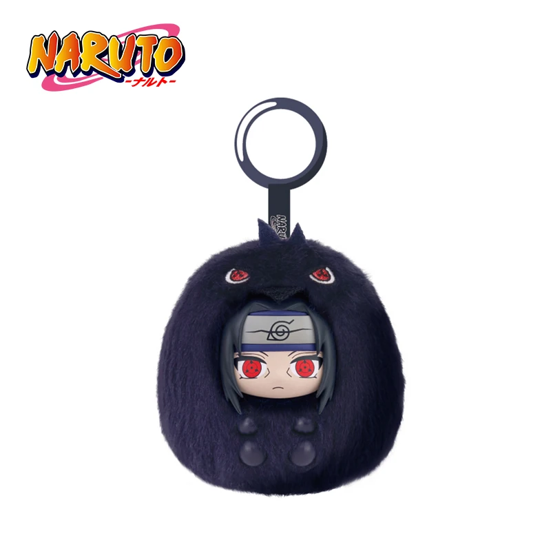 Original BANDAI Eaki Naruto Uzumaki Naruto caja ciega Shippuden Beast Party Series muñeca colgante personaje de Anime son lindo juguete para regalo