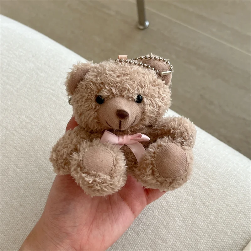 Cute Plush Bear Earphone Case For Apple Airpods 5 4 3 Pro 2 Case Kawaii Cartoon Fuzzy Headphone Charging Cases For Airpod Pro3