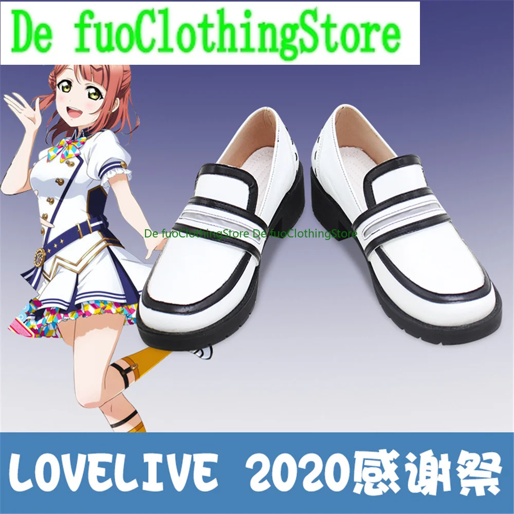 

LoveLive! Love Live Uehara Ayumu Nakasu Kasumi Asaka Karin Miyashita Ai Konoe Kanata Emma Verde Yuki Setsuna Cosplay Shoes Boots