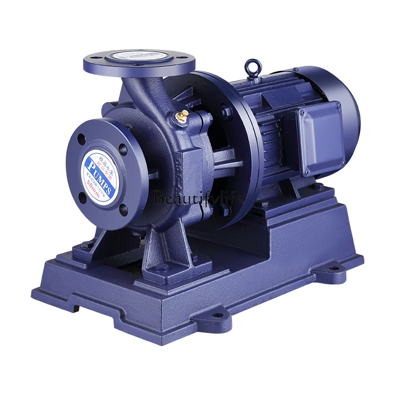 

Horizontal Pipeline Centrifugal Pump High Temperature Resistant Floor Heating Supercharged Circulating Pump