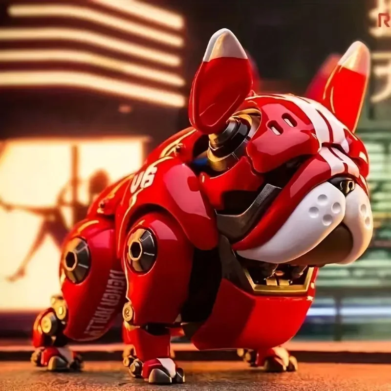 Mechanical High Quality Cute Bulldog Jarre Aero Bull Model Handmade Fashion Toy Decorations Car Table Decoration view 5