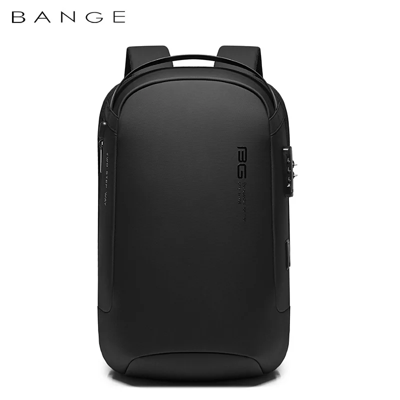 Imagem -02 - Bange-mochila de Viagem Impermeável Multifuncional Bolsas Escolares Masculinos Anti-ladrão Mochilas Laptop Moda 15.6