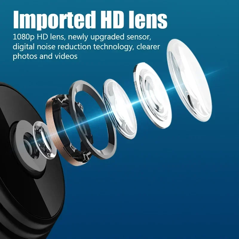 A9 WiFi Camera Safety Monitor Mini 1080P HD Camcorders Indoors Night Version Video Intelligent Camera Security Protection image 6