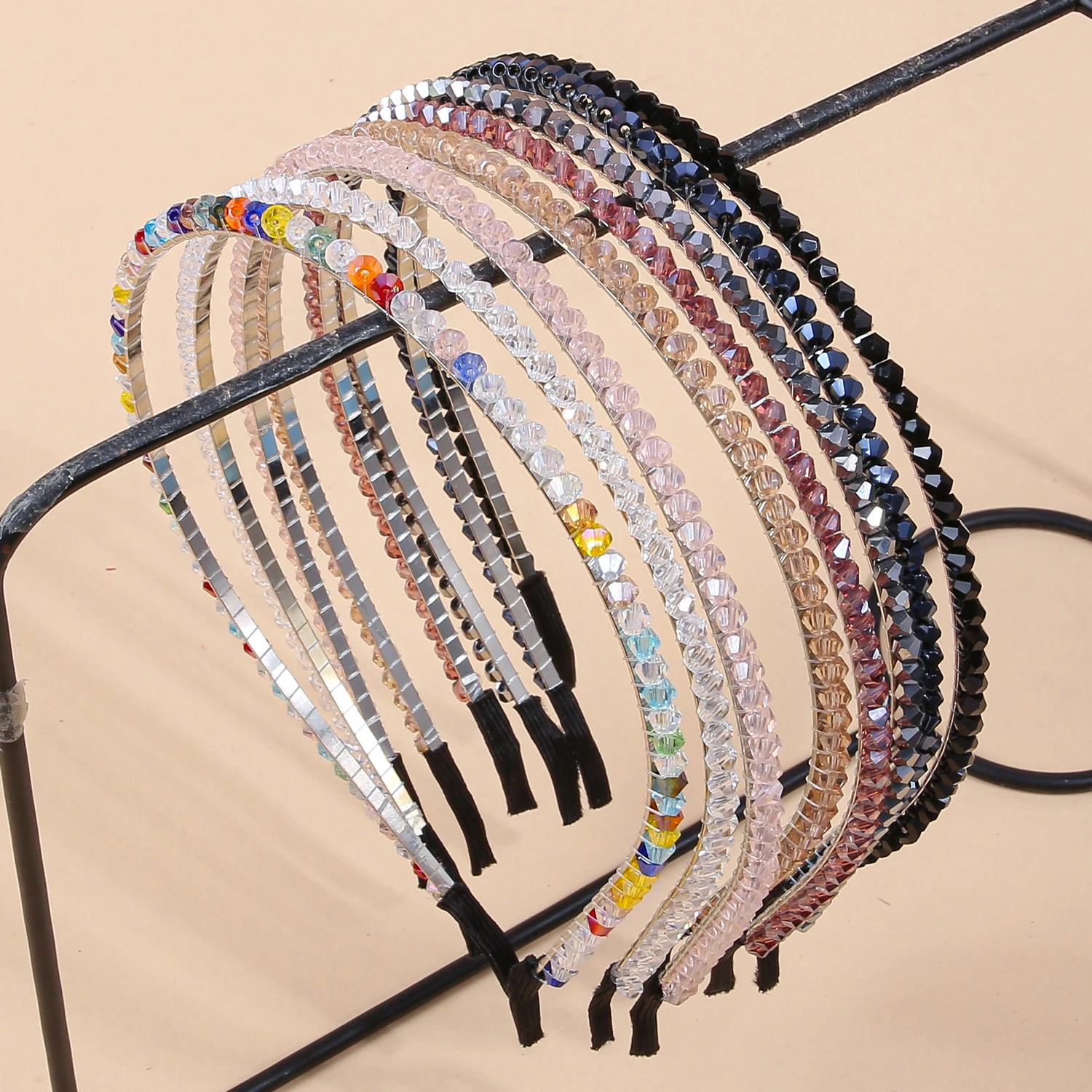 8/4PCS Fashion Sparkly Pearl Headbands Women Girls Headband Pearl Hairbands Girls Women Headband Party Wedding Hair Acesssories