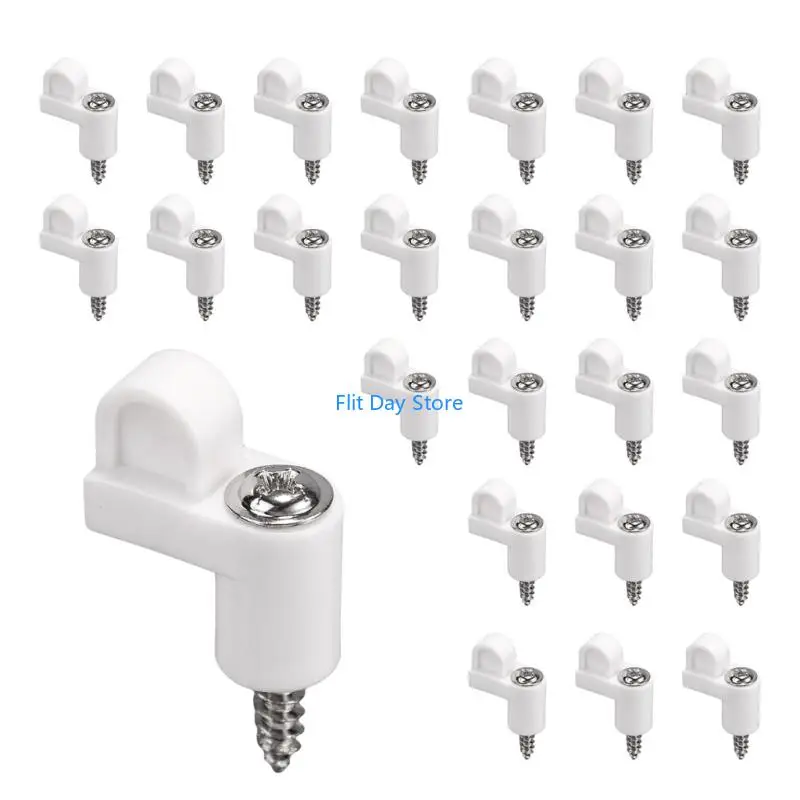 F92C Professional Grade Screen Retainer Clip 24Pcs Metal Fasteners Windproof Design