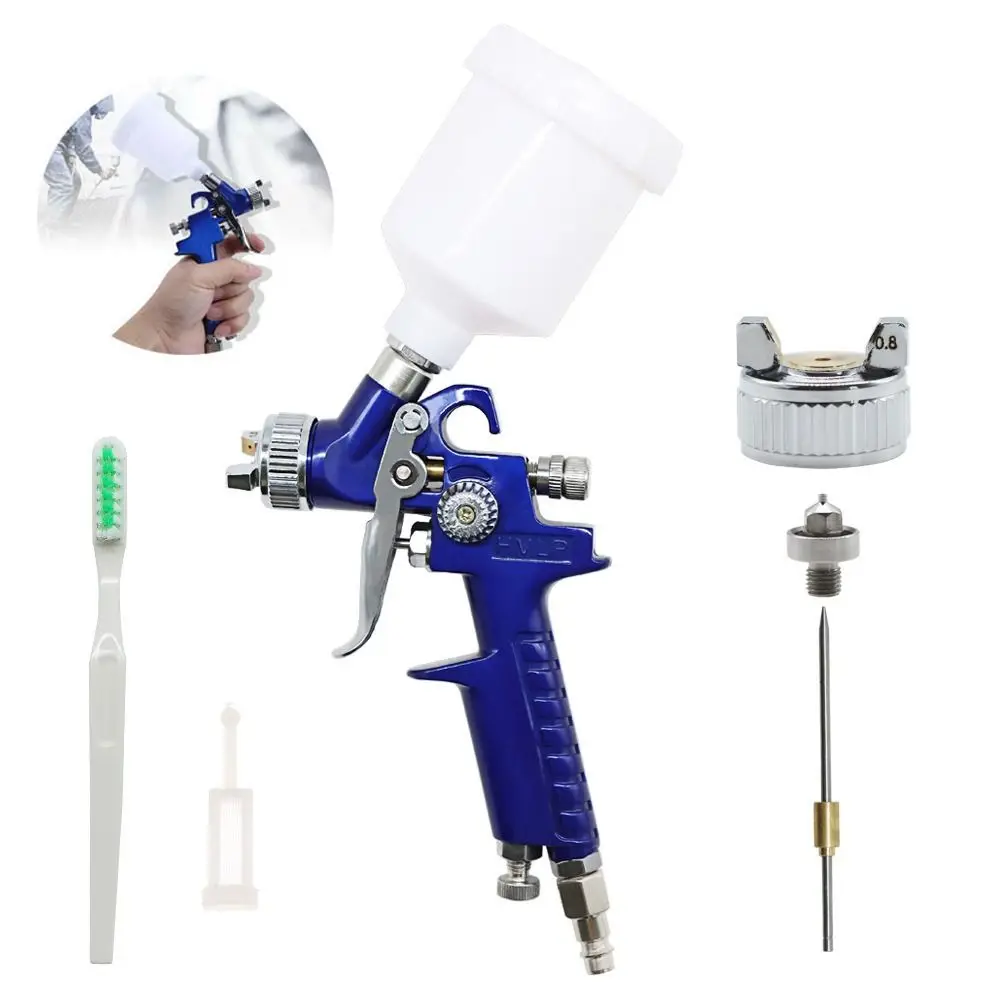 

Manual Air Spray Paint tool H2000 1.0 mm Nozzle Car Paint Sprayer Gravity Feed Multi-purpose Nozzle Paint Sprayer