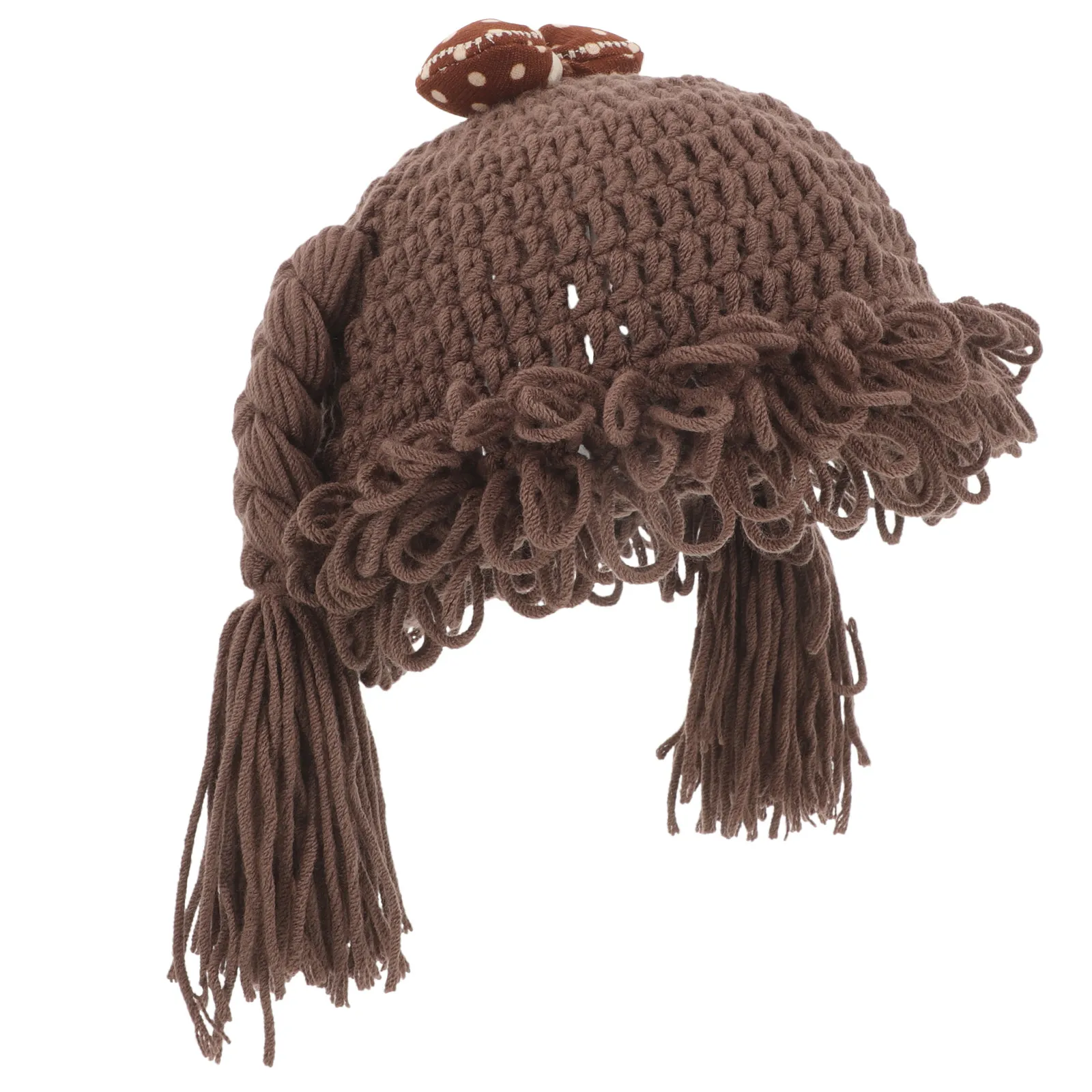 

Вязаная зимняя шапка для малышей ручной работы из мягкой пряжи, забавная плетеная шапочка-бини для младенцев и малышей, теплая милая шапка для девочек, зимняя шапка для младенцев