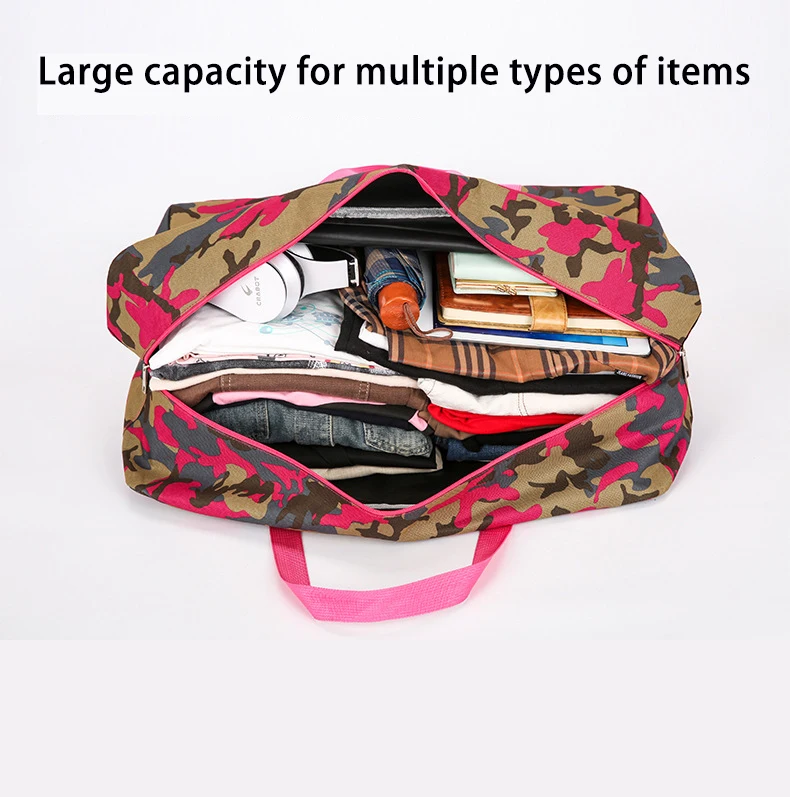 Foldable Camouflage Moving Bag Thickened Waterproof Oxford Cloth Storage Bag Duffel Large Capacity Quilt Organizing Bag reliable