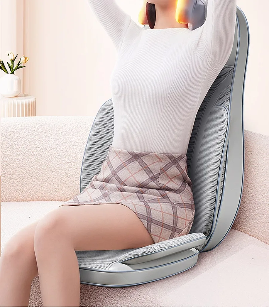Customizable Cervical Massager Full Body Automatic Kneading Up and Down Walking Massage Cushion