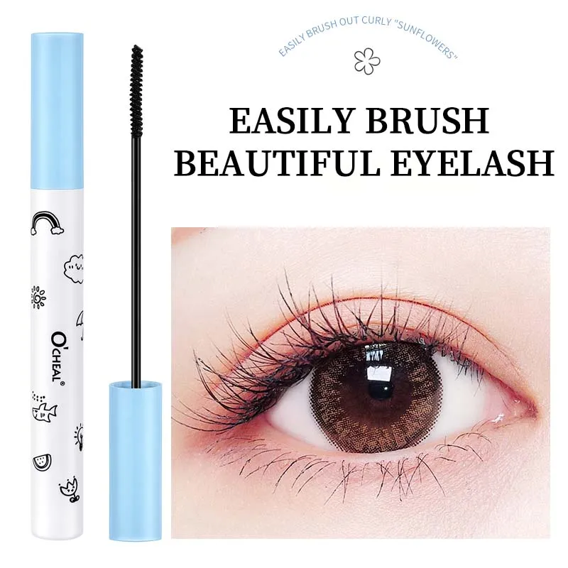 OCHEAL 4D Mascara Lengthening Black Lash Eyelash Extension Eye Lashes Brush Beauty Makeup Long-wearing Mascara Makeup Eye