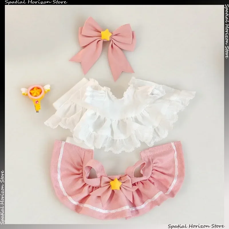 Für Kawaii labubu Kleidung Zubehör lcothes Puppenkleidung Outfit Card Captor Sakura Style LabubuDolls