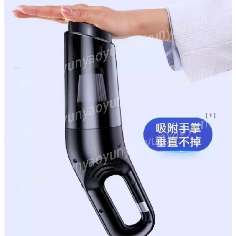 High Power 120W Wet/Dry Car Vacuum Cleaner, Handheld for Strong Suction in Vehicles & Home, Portable with Attachments